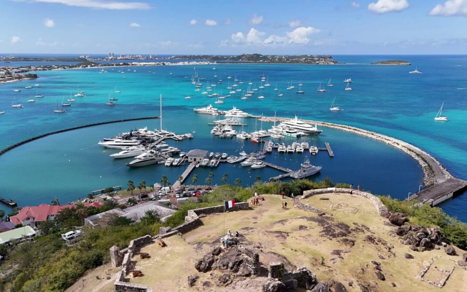 View from Fort Louis